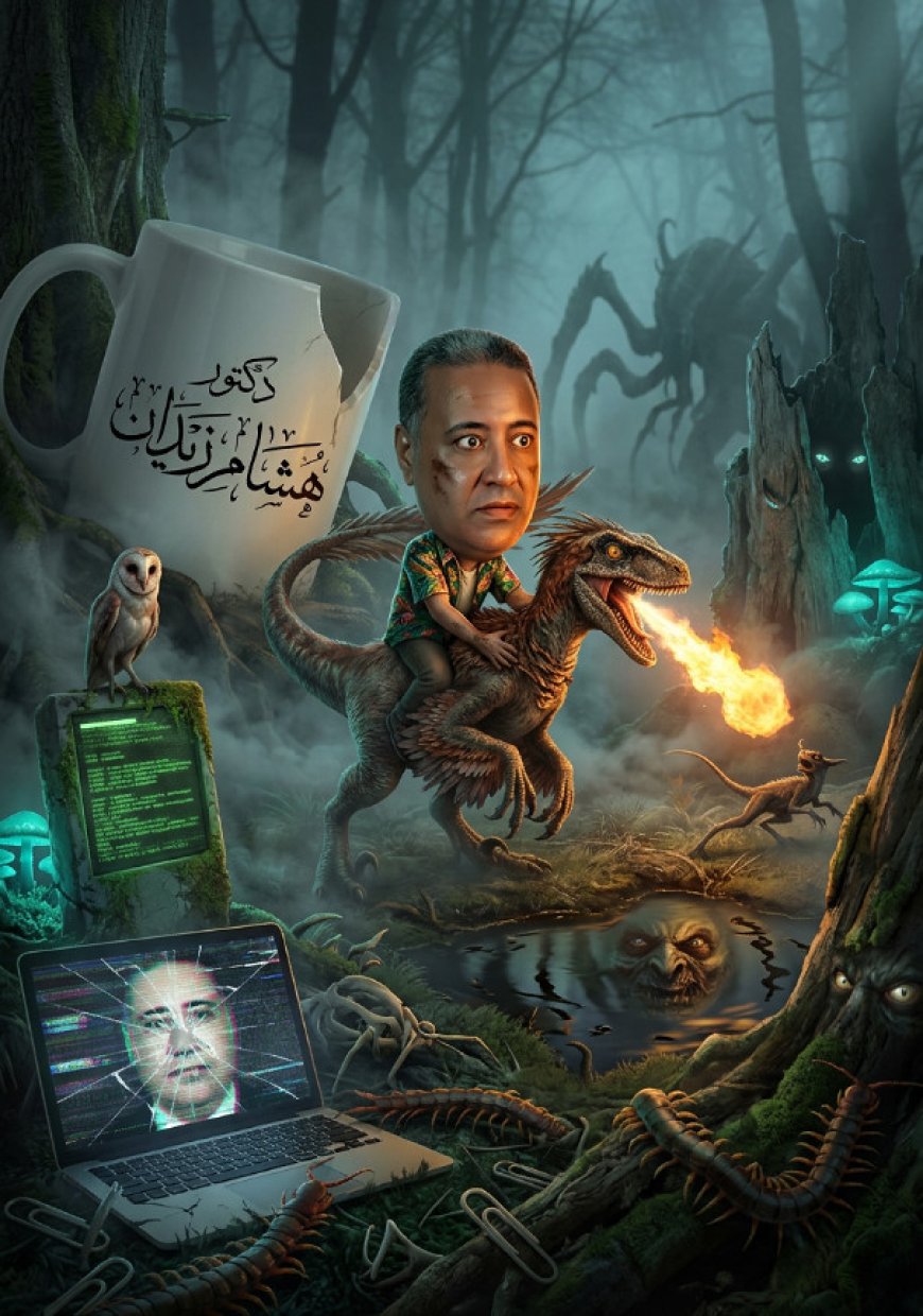 تصوير سينمائي فائق الواقعية بدقة 8K، بأسلوب رعب–فانتازيا مظلم